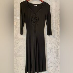 Max Mara triacetate jersey midi dress.